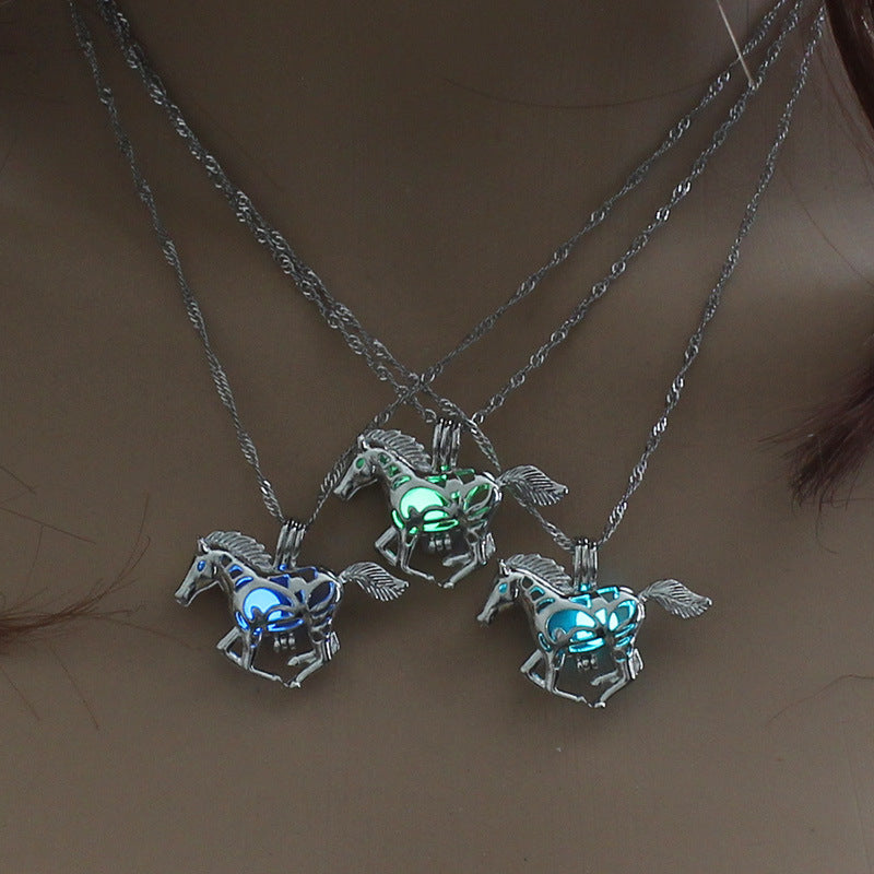 Halloween Luminous Hollow Necklace