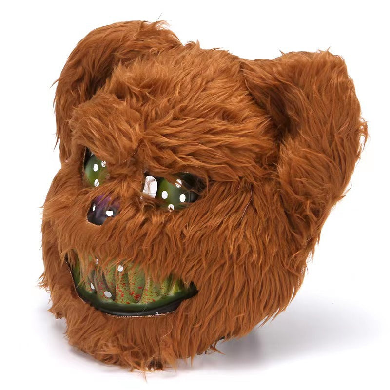 Halloween Horror Bear Rabbit Plush Mask (Buy Two Or More Get Extra 20% Off)