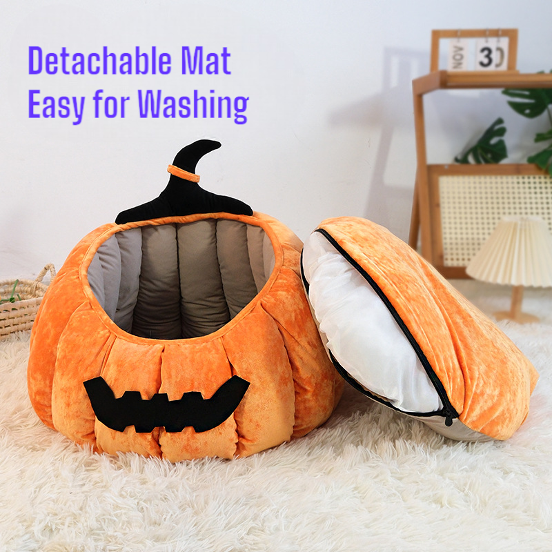 Pumpkin Warm Sleeping Mat House