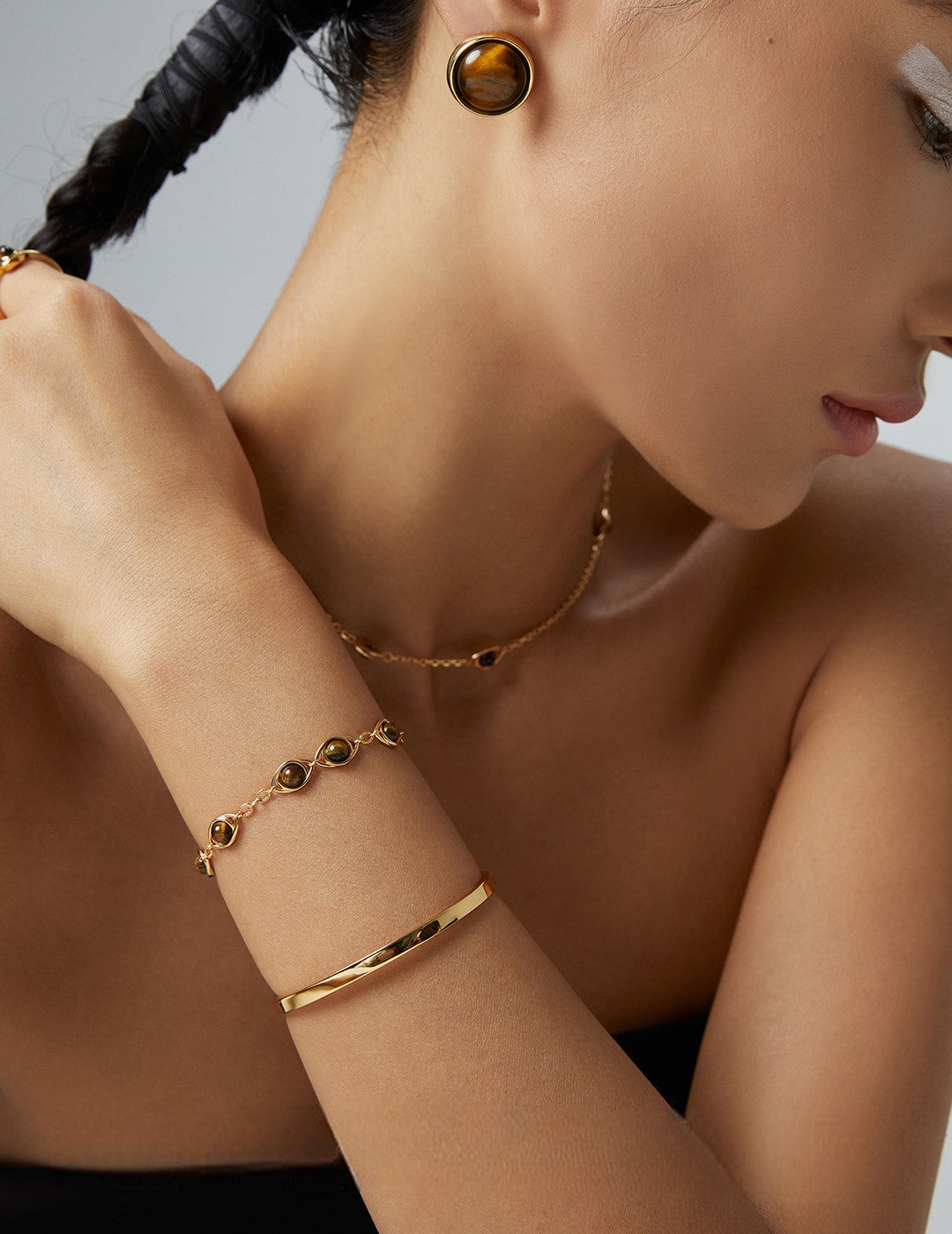 Sterling Silver Polished Stylish Bracelet