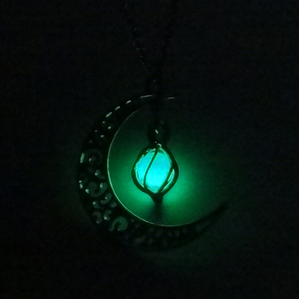 Halloween Luminous Hollow Necklace