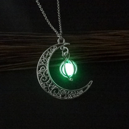 Halloween Luminous Hollow Necklace