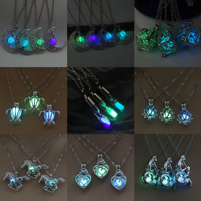 Halloween Luminous Hollow Necklace