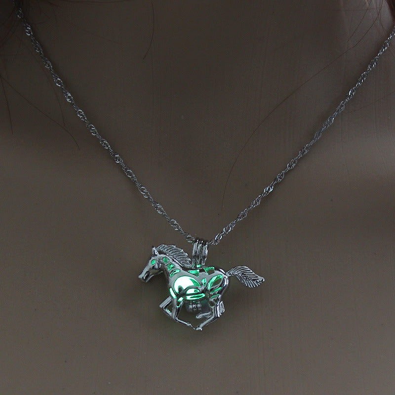 Halloween Luminous Hollow Necklace