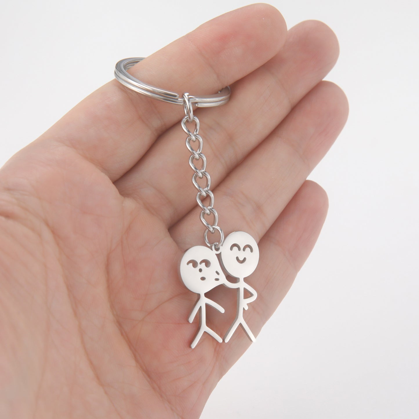 Cute Funny Face Couple Keychain (Buy Two or More Get Extra 20% Off)