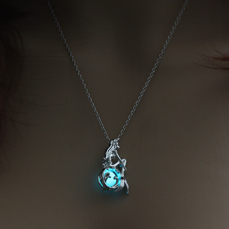 Halloween Luminous Hollow Necklace