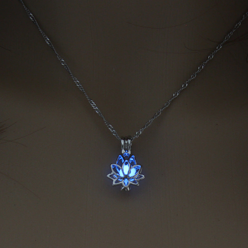 Halloween Luminous Hollow Necklace