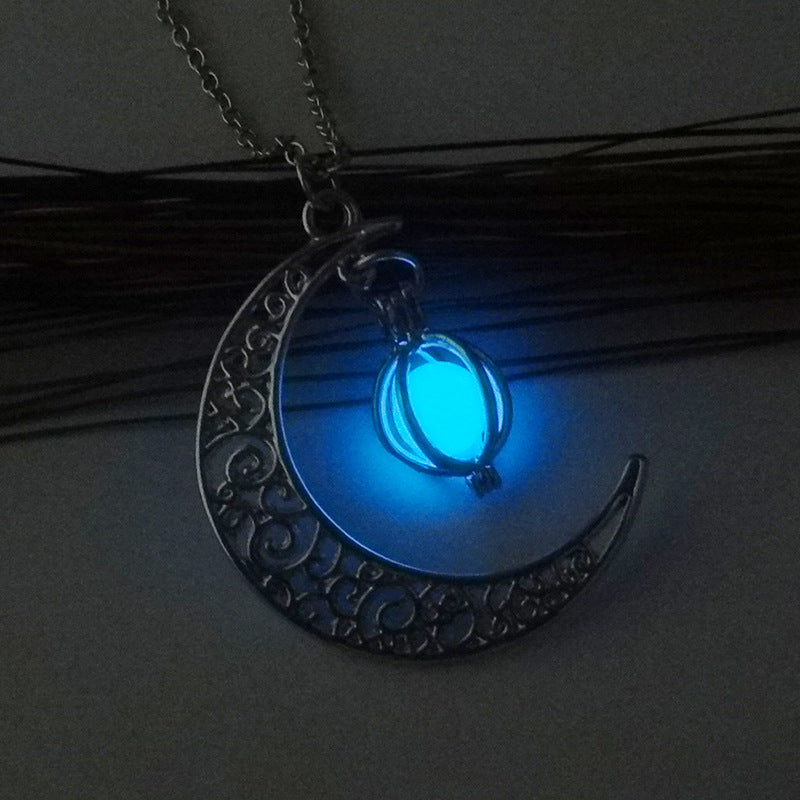 Halloween Luminous Hollow Necklace