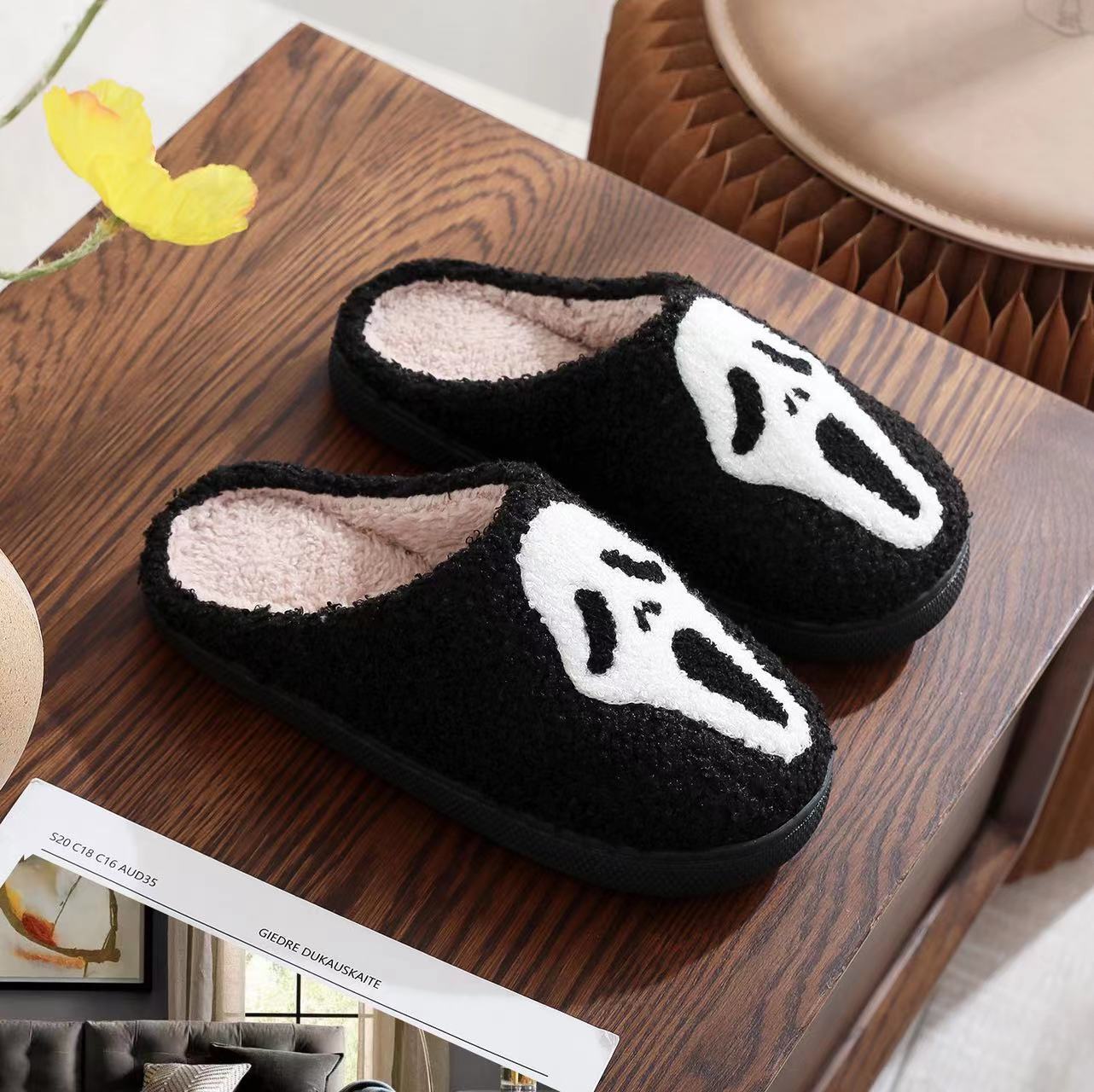 Halloween Thick-soled Plush Slippers (Buy Two or More Get Extra 20% Off)