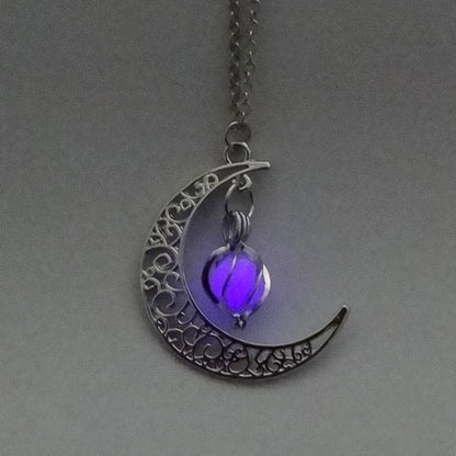 Halloween Luminous Hollow Necklace