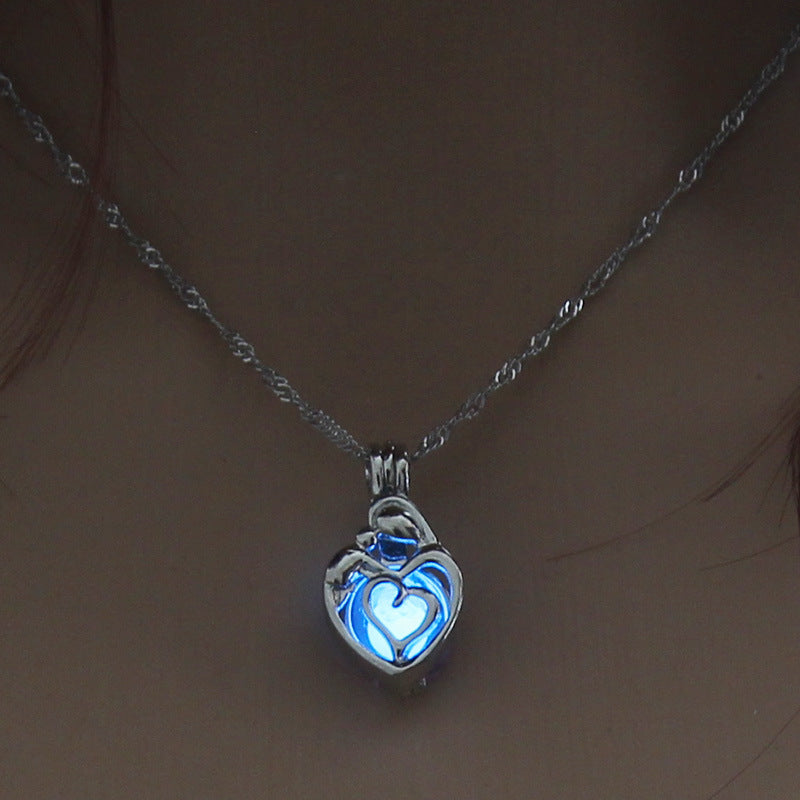 Halloween Luminous Hollow Necklace