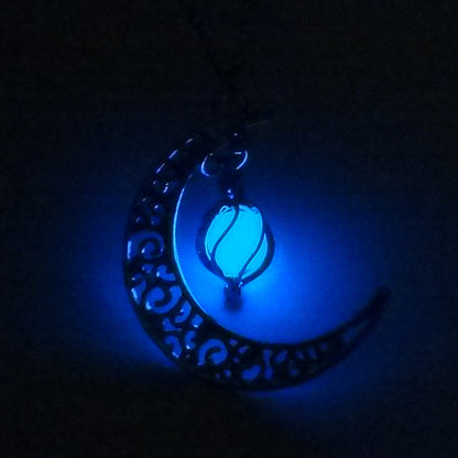 Halloween Luminous Hollow Necklace