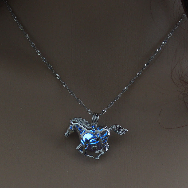 Halloween Luminous Hollow Necklace