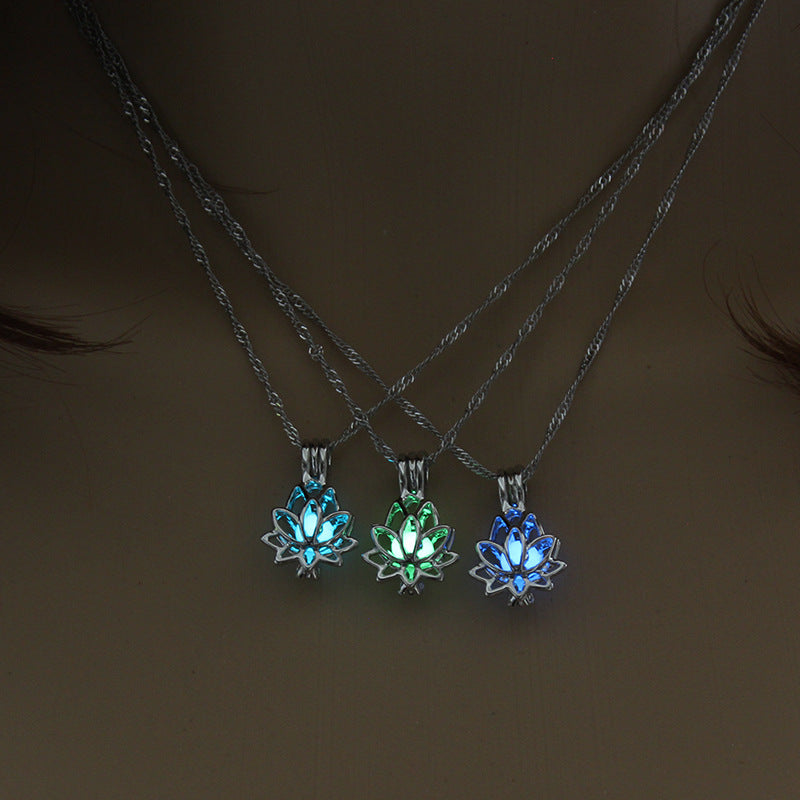 Halloween Luminous Hollow Necklace