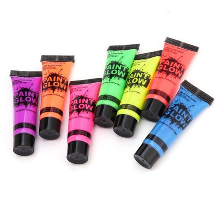 Halloween Water-washable Fluorescent Face/Body Paint