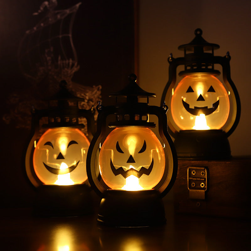 Halloween Pumpkin Portable LED Lantern Night Light