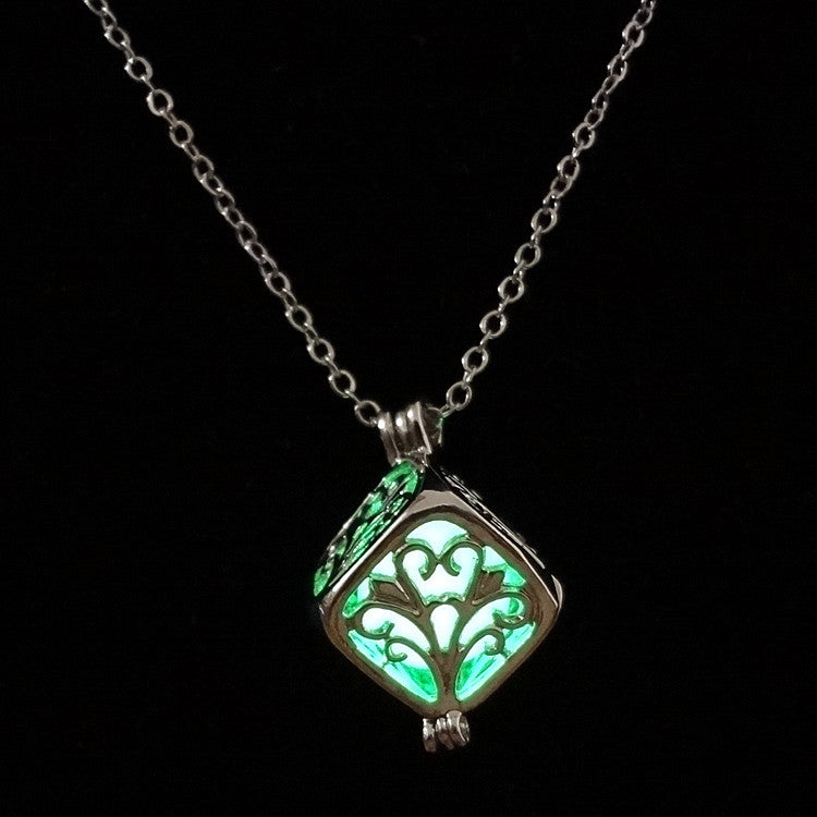 Halloween Luminous Hollow Necklace