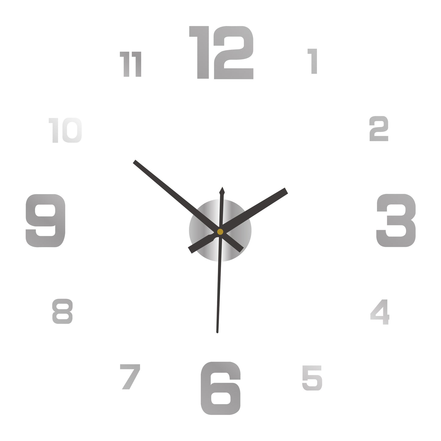 Digital Luminous Free Punch Wall Clock