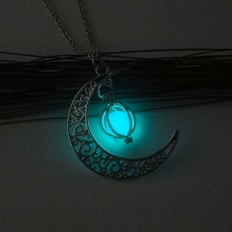 Halloween Luminous Hollow Necklace