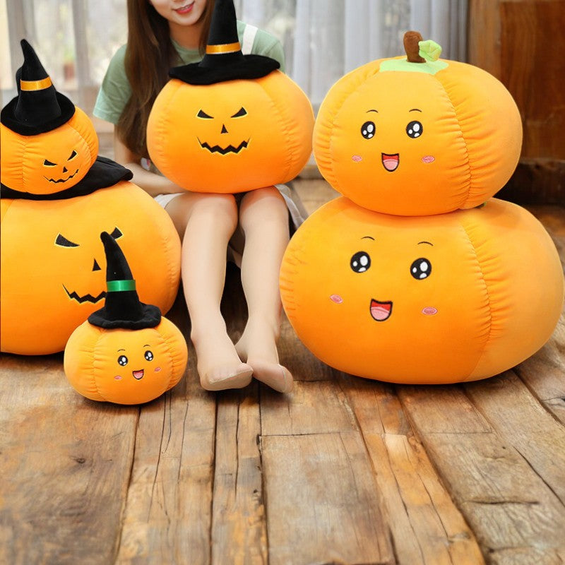 Halloween Pumpkin Pillow Plush Cushion